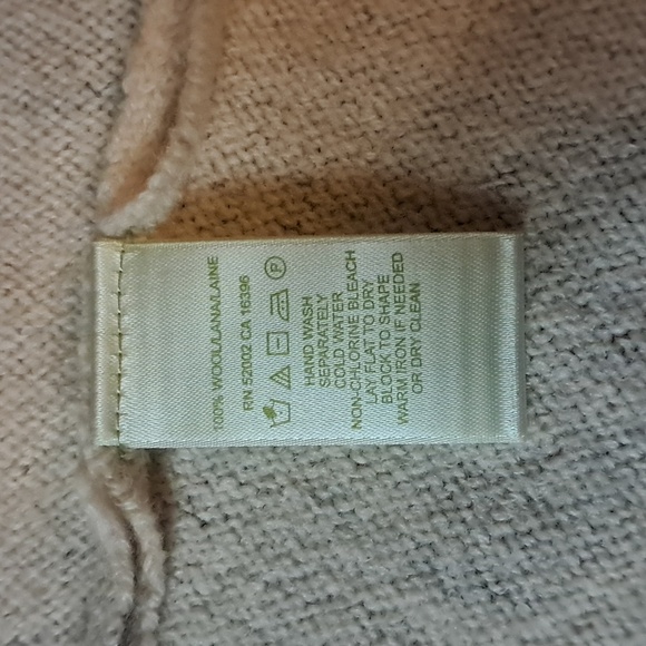 Sigrid Olsen 100% Wool Button Down Cardigan Sweater Size M Boho Grandmacore Leaf - Picture 11 of 11